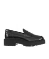 Hogan Classic Slip-on Loafers In Black