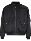 Hogan Reversible Bomber Jacket In Black