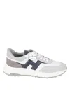 Hogan Contemporary Sneakers With Textured Upper And Chunky Sole In Gray