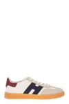 Hogan Cool Leather Low-top Sneakers In White