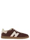 Hogan Suede Cool Sneakers In Brown