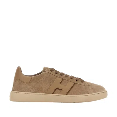 Hogan Cool Allacciato H Profilo Lace-up Sneakers In Black
