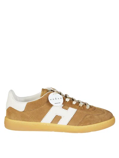 Hogan Cool Allacciato H Sneakers For Women In Brown