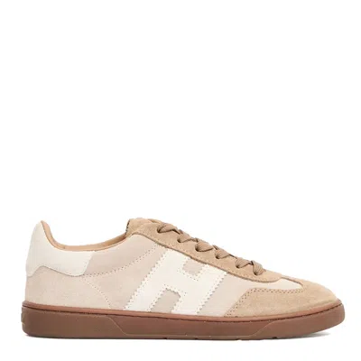 Hogan Cool Cam Beige Sneakers In Multi