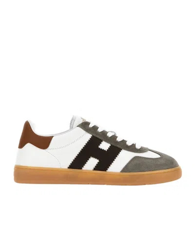 HOGAN HOGAN COOL SIDE LOGO PATCH SNEAKERS