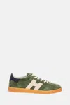 Hogan Cool Lace-up Sneakers In Green