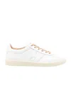 Hogan Low-cut Lace-up Sneakers In White