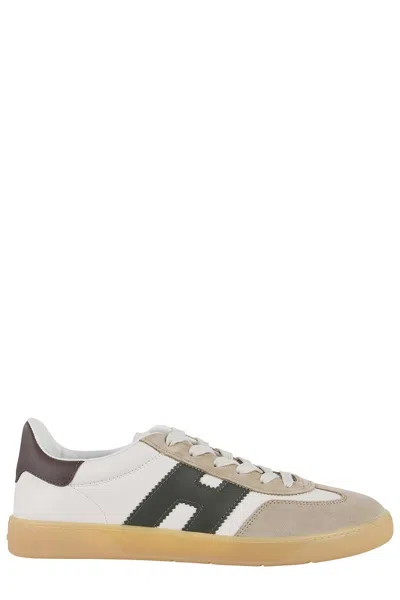 Hogan Cool Laced H Sneakers In White