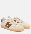 Hogan Cool Leather And Suede Sneakers