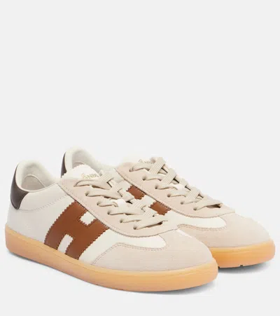 Hogan Cool Leather And Suede Sneakers