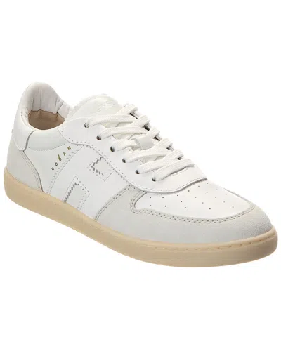 Hogan Cool Leather Sneaker In White