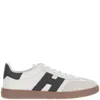 Hogan Sculpted Sneakers With Contrasting Accents In White
