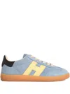 Hogan Cool Sneakers Suede Upper Rubber Sole In Blue