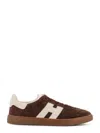 Hogan Rubber Sole Suede Finish Sneakers