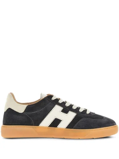 Hogan Cool Low-top Suede Sneakers In Grey