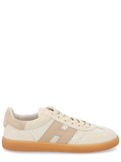 Hogan Cool Smooth Calf Leather Sneakers In Multi