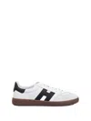 Hogan Sculpted Sneakers With Contrasting Accents In White