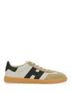Hogan Cool Lace-up Leather Sneakers In Multicolour