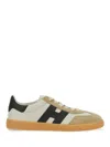 Hogan Cool Lace-up Leather Sneakers In Multicolour