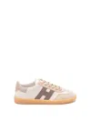 Hogan Cool White Leather Sneakers In Multi
