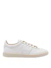 Hogan Colorblock Round Toe Sneakers In Blanco
