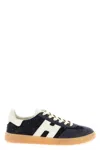 Hogan Cool Logo-patch Sneakers In Blue