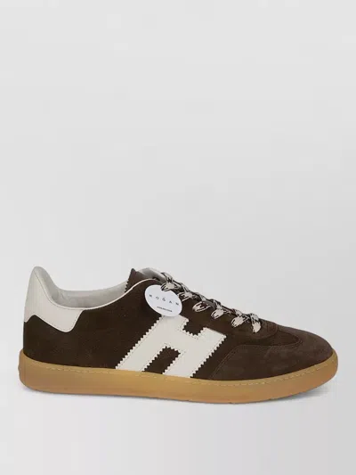 Hogan Cool Trainers H Lace Up Heritage In Brown
