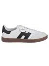 Hogan Sculpted Sneakers With Contrasting Accents In White