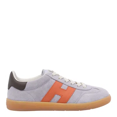 Hogan Sneakers Woman Color Multicolor In Purple