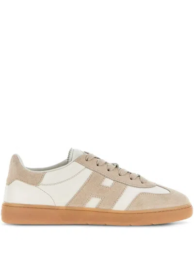 Hogan Cool Sneakers Shoes In Beige