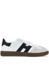 Hogan Sculpted Sneakers With Contrasting Accents In White
