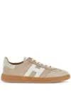 Hogan Cool Suede Low-top Sneakers In Neutrals