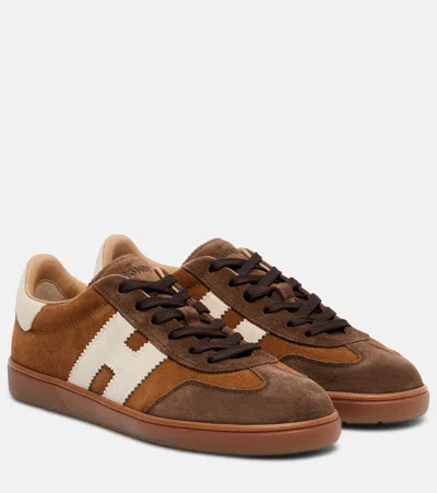 Hogan Cool Suede Sneakers In Multi