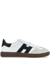 Hogan Sculpted Sneakers With Contrasting Accents In White