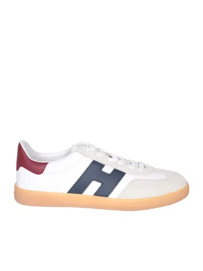 HOGAN COOL WHITE AND BLUE SNEAKERS