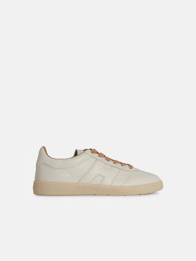 Hogan ' Cool' White Leather Sneakers