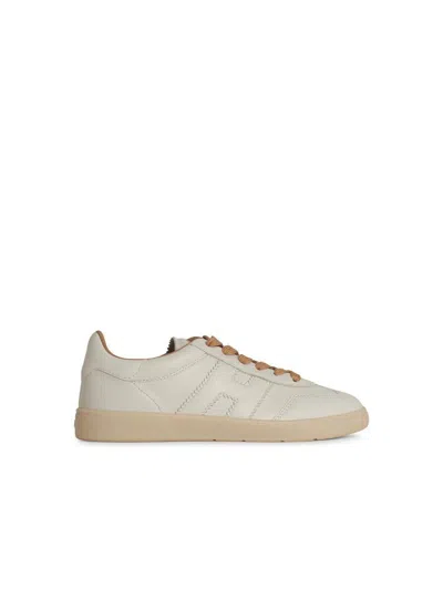 Hogan ' Cool' White Leather Sneakers