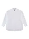 Hogan Shirt In Poplin White