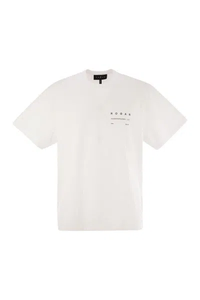 Hogan Crew-neck T-shirt With Lettering