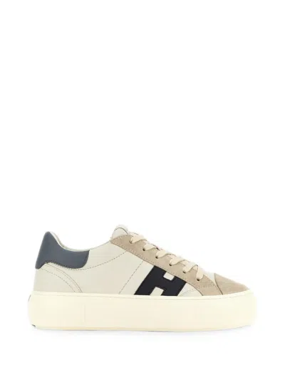 Hogan Crosswind Panelled Sneakers In Multi
