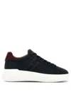 Hogan Sneakers H580 In Pelle Scamosciata In Dark Grey