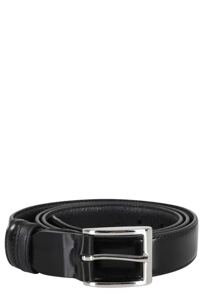 Hogan Double Belt In Black