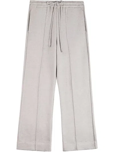 Hogan Pants In Cotton And Cashmere Grey