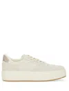Hogan Elevated Leather Sneakers In Multi