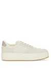 Hogan Elevated Leather Sneakers In Multi