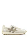Hogan Elevated Neutral Sneakers With Textured Detailing In Neutral