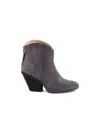 Hogan H581 Tronchetto Zip Borchie Vela In Gray