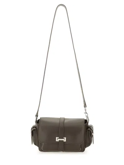 Hogan Flap Small Bag In Grey