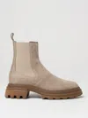 Hogan 10-storey Suede Chelsea Boots In Burnt