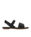 Hogan Black Shoes For Sandals In Black